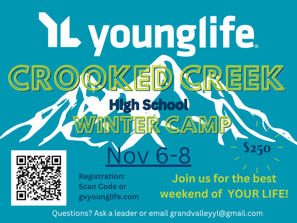 Camp Trip Image - High School Winter Camp Nov 6-8